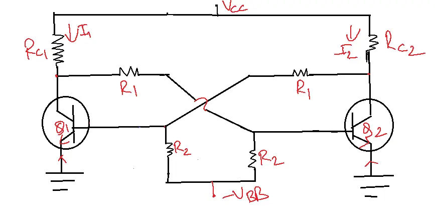 Fixed bias Bistable Multivibrator